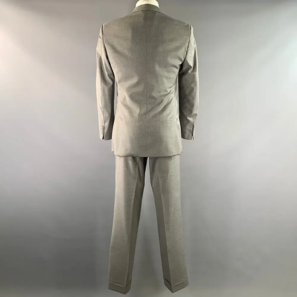 RALPH LAUREN SS2011 Chest Size 38 Grey Wool Double Breasted 31 31 Suit
